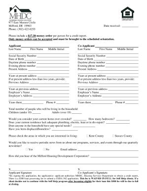 Milford Housing Application Guide And Requirements