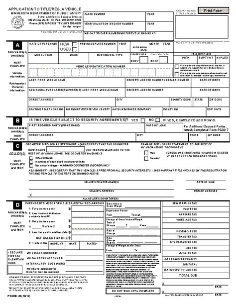 Minnesota Title Application: A Step-By-Step Guide