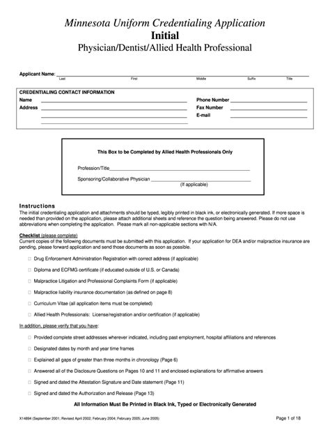 Minnesota Uniform Credentialing Application Made Easy