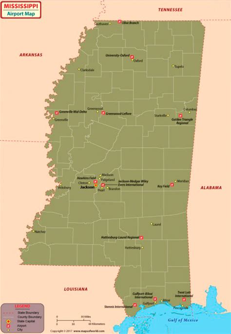 Mississippi Airports: A Complete Map Guide