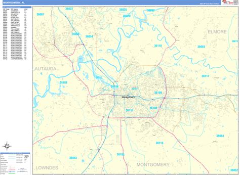 Montgomery Alabama Zip Code Guide