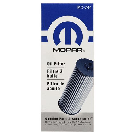 Mopar Mo-452 Oil Filter Application Guide