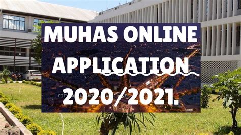 Muhas Online Application: A Step-By-Step Guide