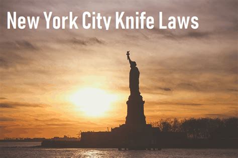 New York City Knife Laws: What You Need To Know