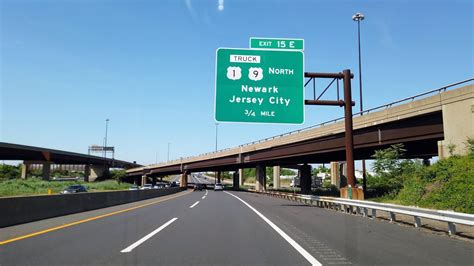 Newark Nj Exit Numbers On The New Jersey Turnpike