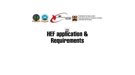 Nfcaa Application Guide And Requirements