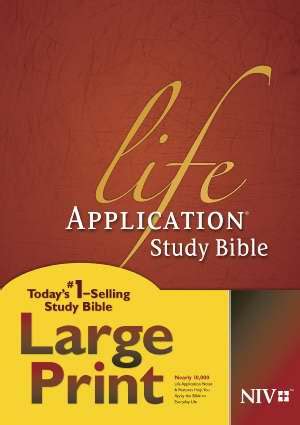 Niv Life Application Study Bible Giant Print Review