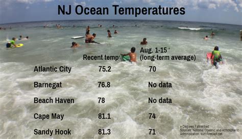 Nj Ocean Water Temps: 5 Things You Need To Know