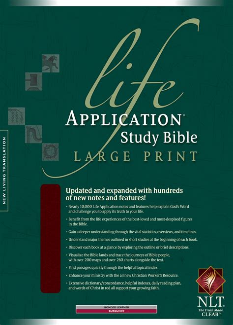 Nlts Life Application Study Bible Large Print Edition