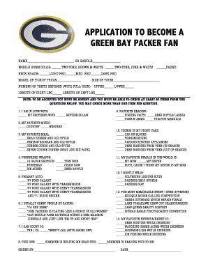 Pack Your Bags: Packers Bandwagon Application Guide