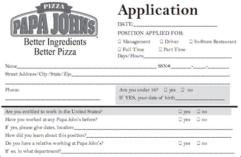 Papa Murphys Pizza Job Application Guide