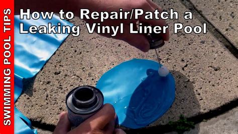 Patch A Pool Liner Like A Pro In Minutes