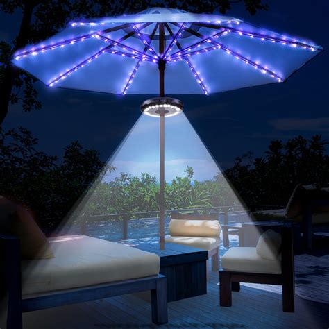 Patio Umbrella With Lights: Ambiance And Shade Combined