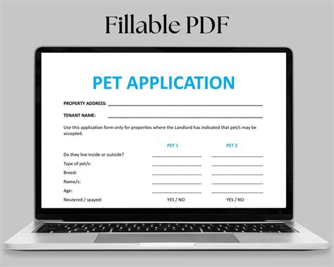 Pet Application For Rental: Simplifying The Approval Process