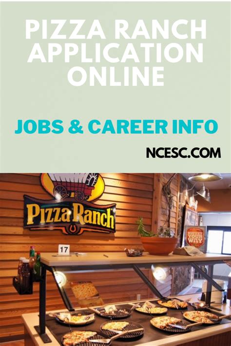 Pizza Ranch Application And Job Opportunities Guide