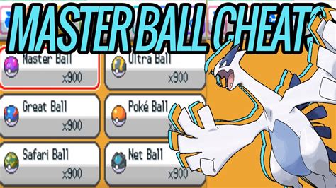 Pokemon Soul Silver Cheats: Master Balls And More