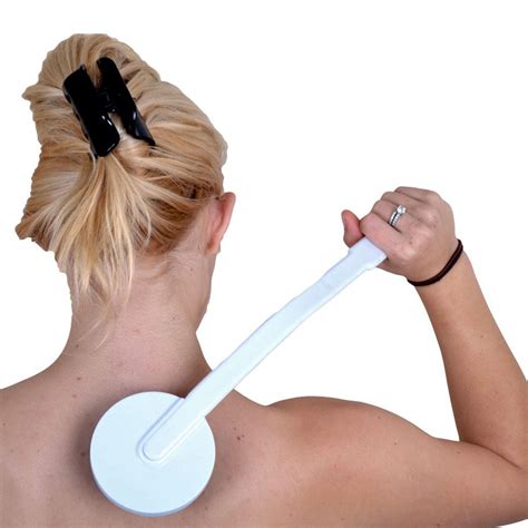 Relieve Back Pain With Long Handled Lotion Applicator