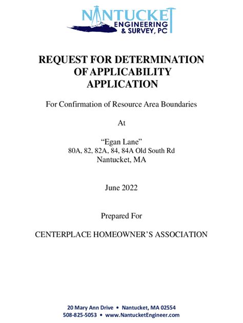 Request For Determination Of Applicability: Know Your Rda Rights