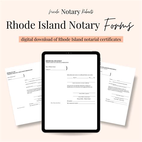 Rhode Island Notary Application Guide