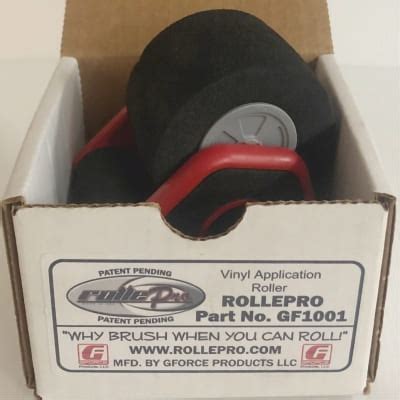 Rollepro Vinyl Application Roller: Simplify Your Sign Making Process