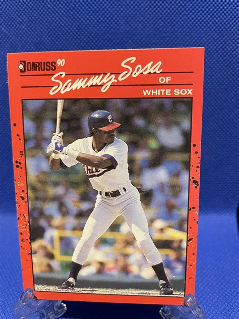 Sammy Sosa 1990 Donruss Baseball Card Guide