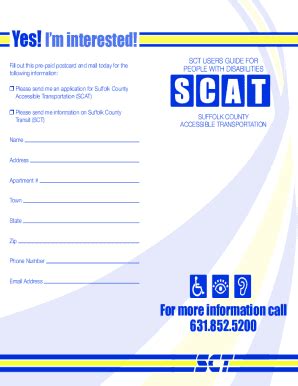 Scat Bus Application Guide And Requirements