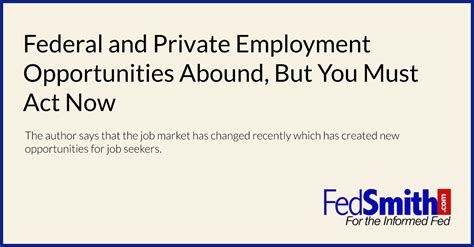 Seattle Wa Federal Jobs: Career Opportunities Abound