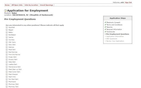 Shoprite Job Application Form: Easy Online Application Guide