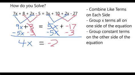 Simplifying Algebra: Solving 2x + 3x Equations