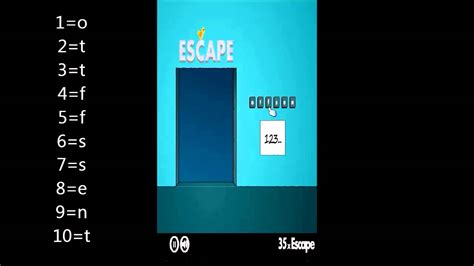 Solving 40x Escape Level 35 Puzzle