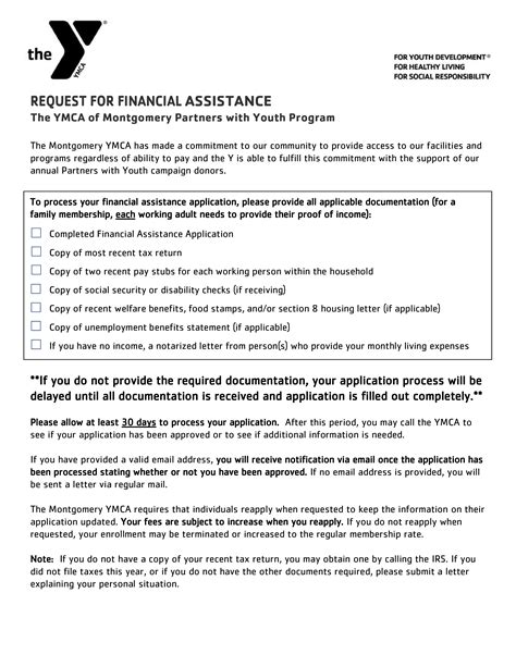 St Lukes Financial Assistance Application Guide