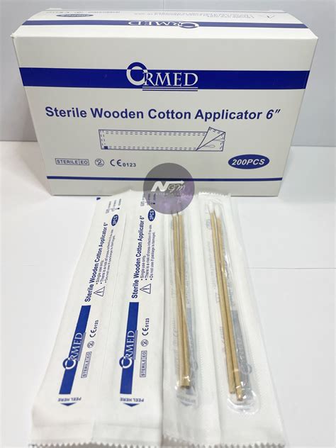 Sterile Cotton Tipped Applicators For Medical Precision