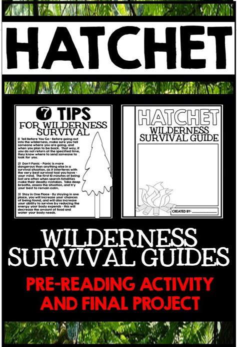 Survival Guide With Hatchet Wilderness Adventure