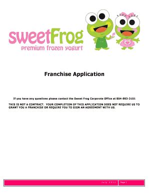 Sweetfrog Job Application: Careers And Employment Guide