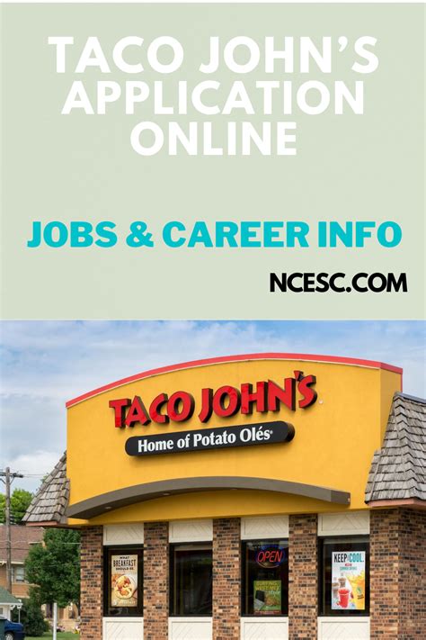 Taco Villa Job Application And Career Opportunities