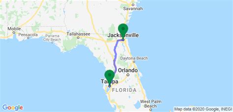 Tampa To Jacksonville: Driving Distance And Travel Options