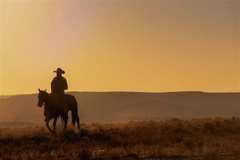 The Lone Cowboy: One Guy On Horseback