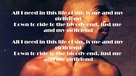 Tupac Me And My Girlfriend Song Meaning Explained