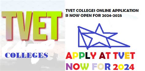 Tvet Colleges Open For Application 2024