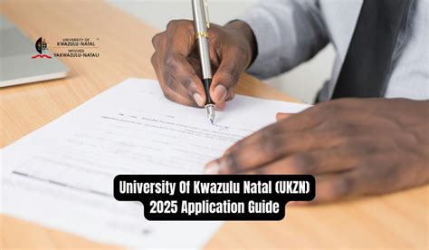 University Of Kwazulu-Natal Online Application Guide