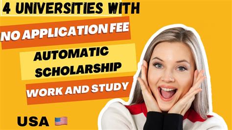 Us Universities With No Application Fee To Apply