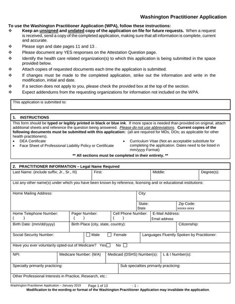 Wa Practitioner Application Process And Requirements Explained