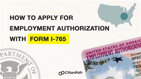 What Is Form I-765: Application For Employment Authorization