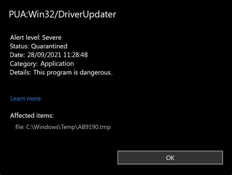 What Is Win32 Application Driverbooster B Removal Guide