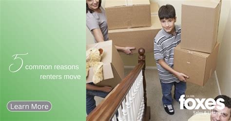 Why Renters Move: Top Reasons For Rental Application