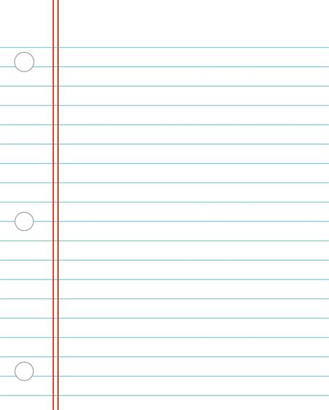 Wide Ruled Notebook Paper: A Writers Best Friend Forever