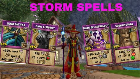 Wizard101 Storm Spells Guide